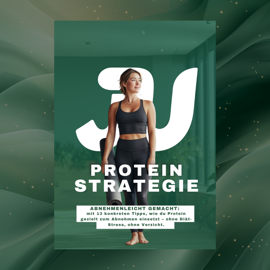 JU Proteinpulver – 3 Dosen, Proteinstrategie & Gratis Shaker