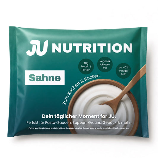 JU-Nutrition Sahne Protein Tester 50g VORVERKAUF